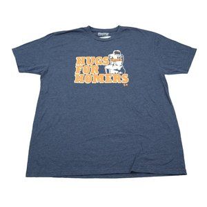 Breaking T Shirt Mens XL Blue Short Sleeve Crew Neck Casual Graphic Print Tee